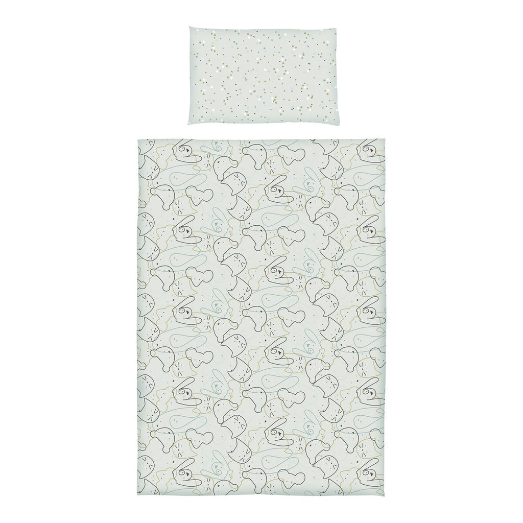 Renforcé vendbart sengetøy 40x60 / 100x135 cm bomull nærbilde av stoffet
