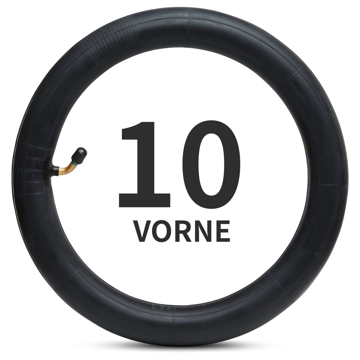Nærbilde av ventil på Reserveslange 20 tommer til bakhjul på sykkelvogn Tour - ABC Design