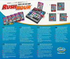 Rush Hour® Deluxe logikkspill bakside med oppgavekort