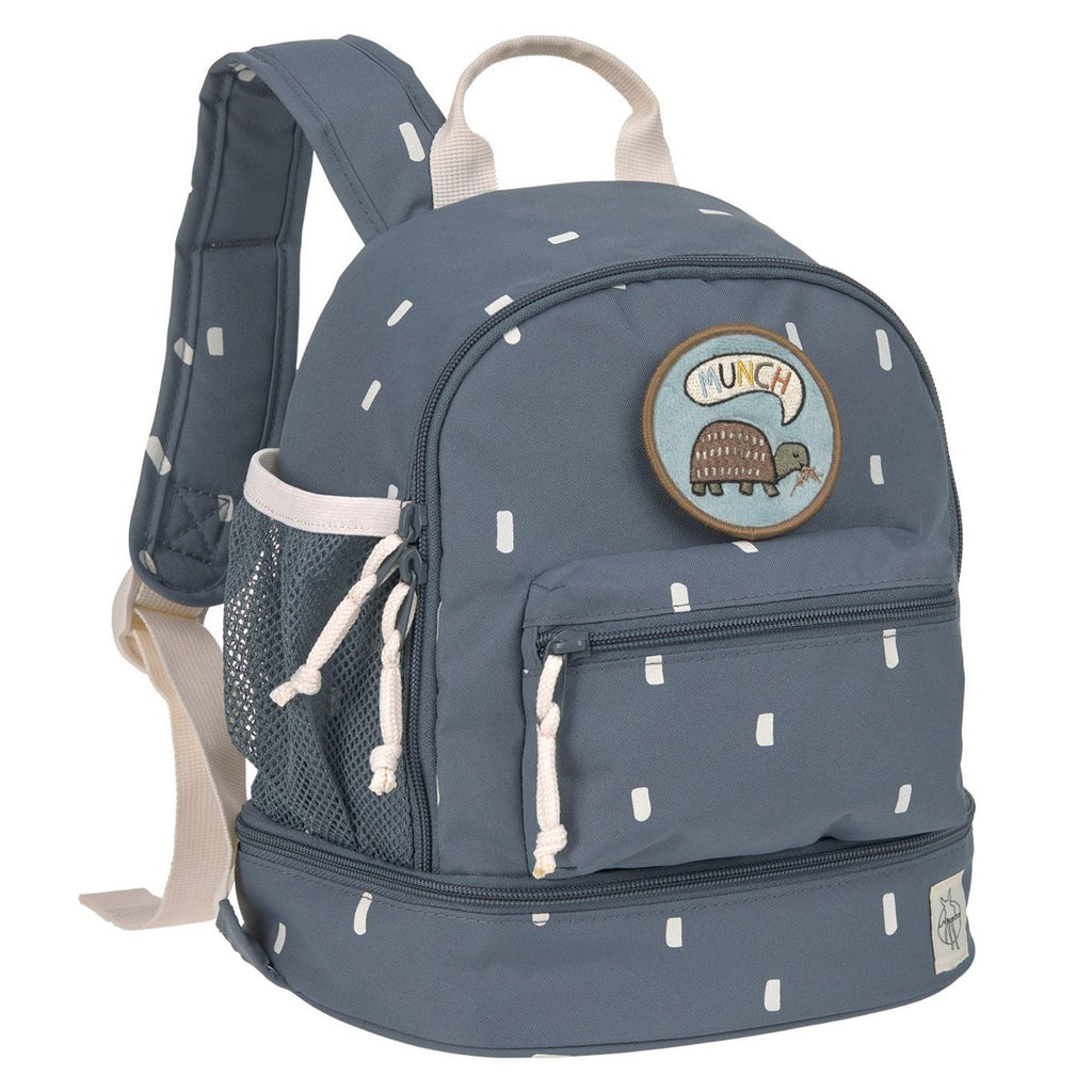 Ryggsekk Mini Backpack - Happy Prints Midnight Blue - Lässig forside