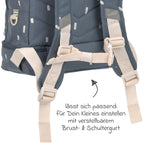 Ryggsekk Mini Backpack - Happy Prints Midnight Blue - Lässig bakside