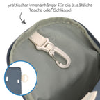 Polstrede skulderremmer på Ryggsekk Mini Backpack - Happy Prints Midnight Blue - Lässig