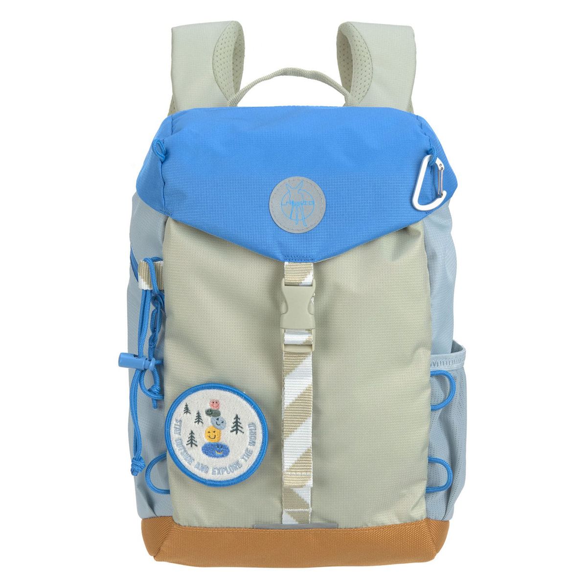 Ryggsekk Mini Outdoor Backpack, Sunny Explorer grønn blå for barn