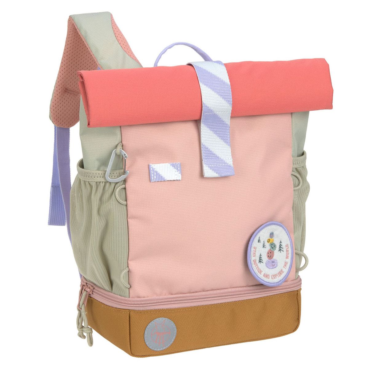 Ryggsekk Mini Rolltop 9-11 liter, vannavvisende - Lässig forfra