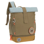 Ryggsekk Mini Rolltop 9-11 liter, vannavvisende - Lässig bakside