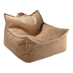 Sakkosekk i kordfløyel resirkulert polyester 70x80x50 cm - wigiwama