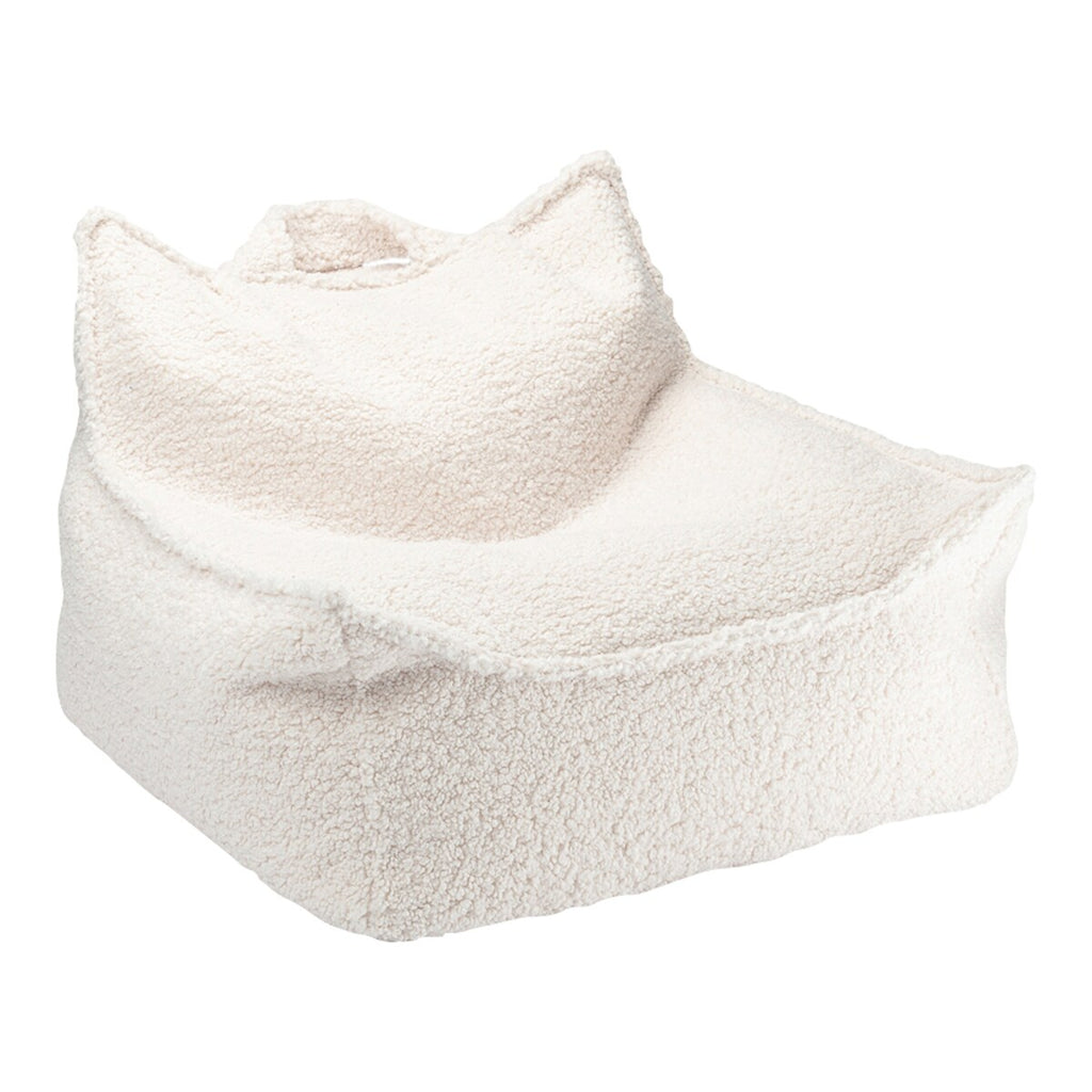 Sakkosekk i teddystoff 70x50x80 cm fra 3 år - Wigiwama fylling
