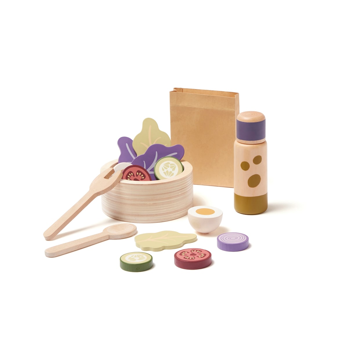 Salatsett Kid's Hub i tre fra 3 år bakside