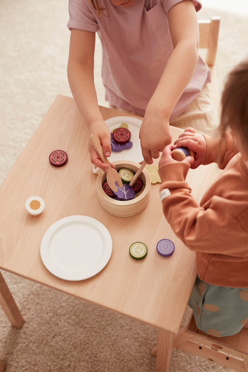 Salatsett Kid's Hub i tre fra 3 år pakning