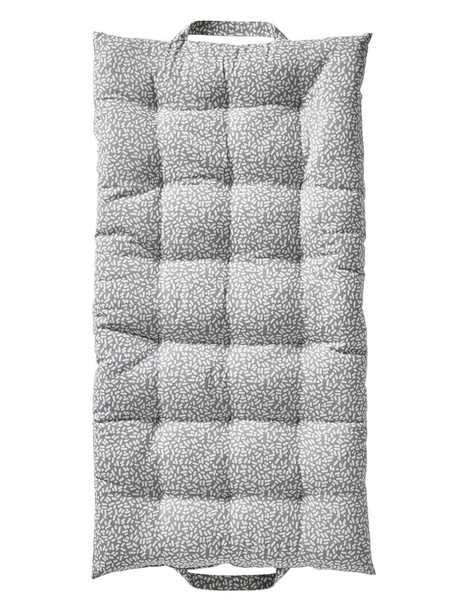 Sammenleggbar gulvmadrass for barnerom 50x100 cm bomull forfra