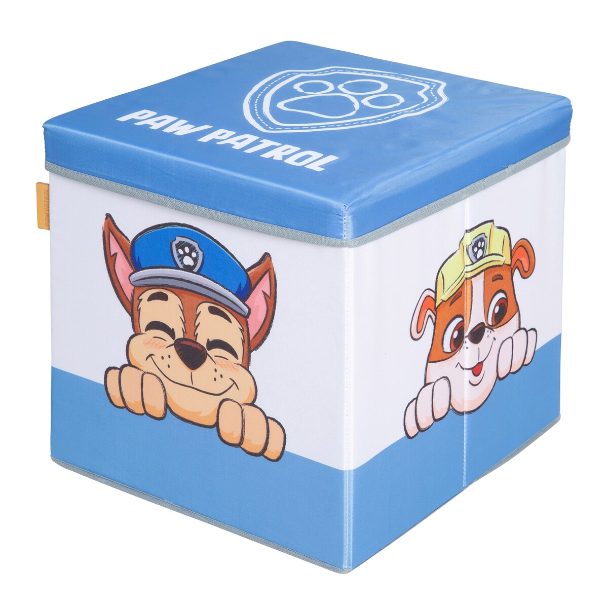 Sammenleggbar sitte- og oppbevaringsboks Paw Patrol forfra
