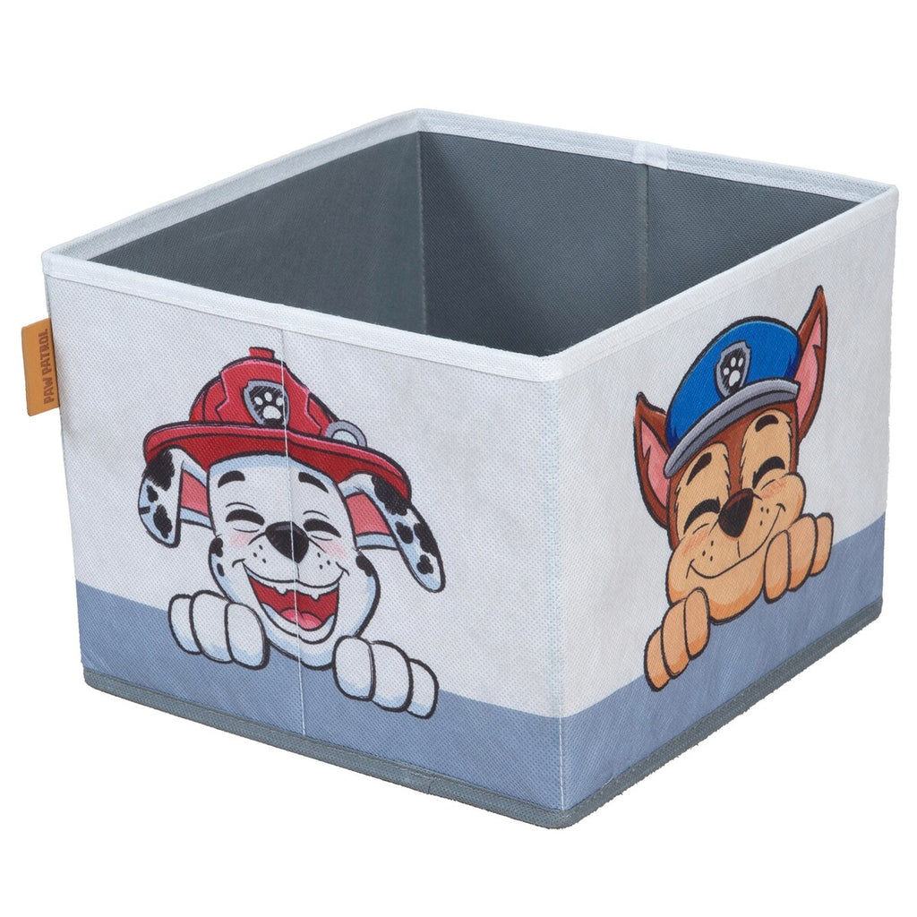 Oversikt av Sammenleggbar sittebenk med oppbevaringsboks Paw Patrol fra siden