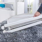 Sammenleggbar sprinkelseng Fold Up 60x120 cm med hjul hjul med brems