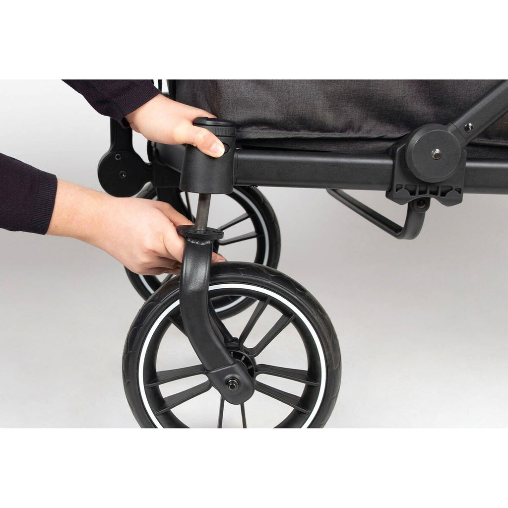 Sideprofil av Sammenleggbar trekkvogn Cruiser med brems