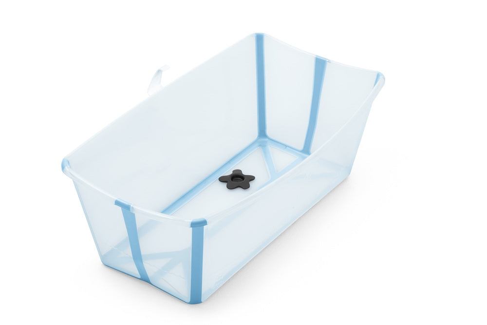 Sammenleggbart badekar Flexi Bath Ocean Blue forfra