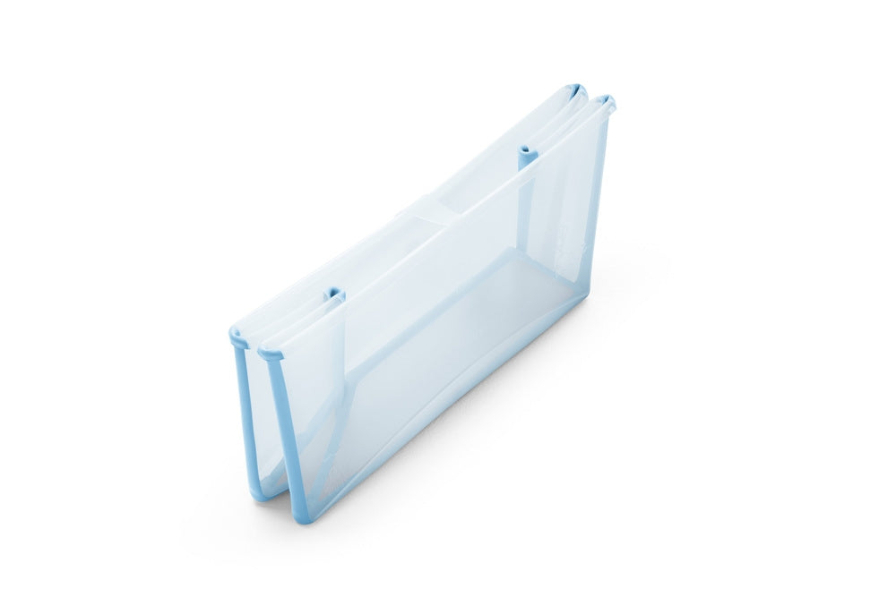 Sammenleggbart badekar Flexi Bath Ocean Blue bakside