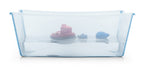 Detalj av varmefølsom propp på Flexi Bath Ocean Blue