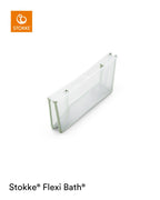 Sammenleggbart badekar Flexi Bath transparent green detalj av propp