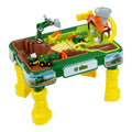 Sand- og vannlekebord 2-i-1 John Deere Farm forfra