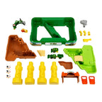 Sand- og vannlekebord 2-i-1 John Deere Farm med uttakbare kar