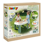 Sand- og vannlekebord 69x69x46 cm fra 18 mnd med sand og vann i kummer