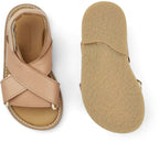 Sandaler i lær Jady Grainy str. 23 tuscany rose bakside