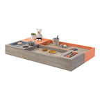 Sandkasse Flexy-Style med 2 elementer i sypresstre - MUDDY BUDDY