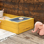 Sandkasse Space Saver i sypresstre, sitthøyde 20 cm - MUDDY BUDDY