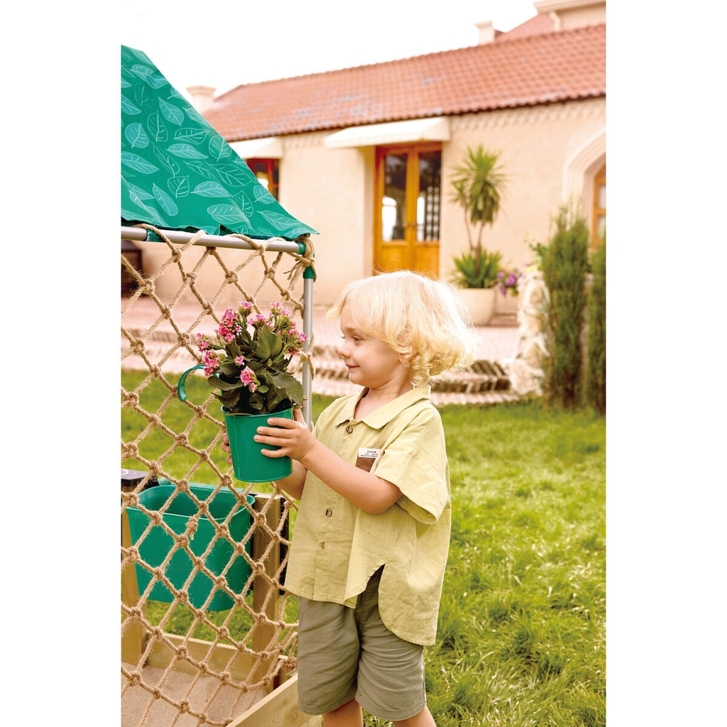Barn som leker med Sandkassesett All-in-One
