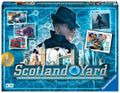 Scotland Yard brettspill forfra med spillbrett og figurer