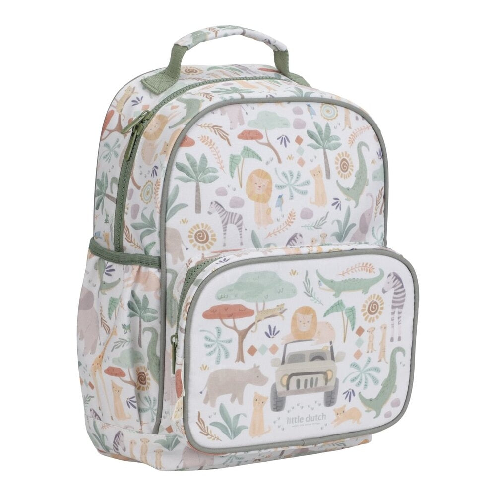 Detaljbilde av Sekk stor polyester Safari Friends - Little Dutch