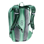 Oversikt over hovedrommet i Sekkeryggsekk Junior Bike 8 l 38x22x14 cm