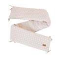 Sengebeskytter for babyseng 60x120 70x140 cm økologisk bomull forsiden