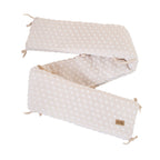 Sengebeskytter for babyseng 60x120 70x140 cm økologisk bomull forsiden