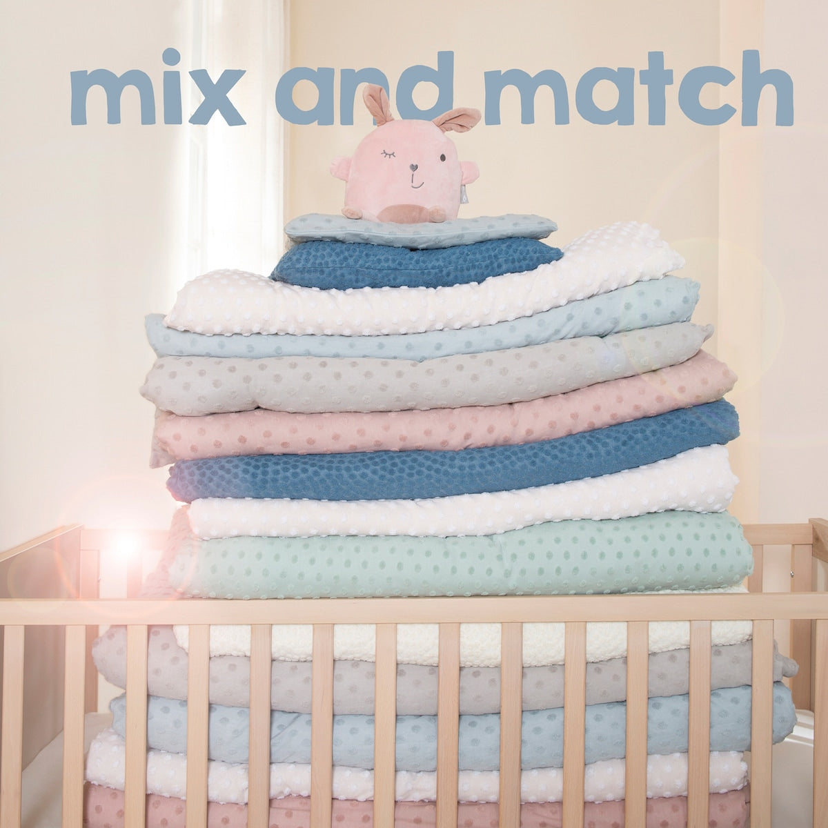 Bruk av sengebeskytter for babyseng 60x120 70x140 cm i babyseng
