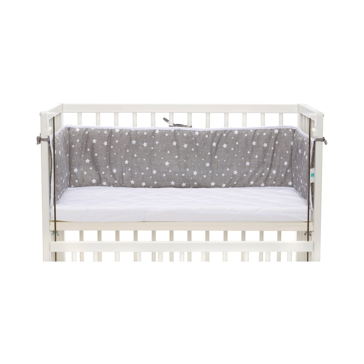 Sengebeskytter for bedside-seng Cocon 165x26 cm bakside med bindebånd