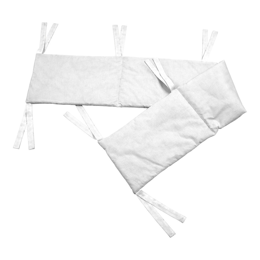 Sengebeskytter for bedside-seng bomull 26x170 cm forfra