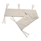 Detalj av sengebeskytter for bedside-seng bomull 26x170 cm