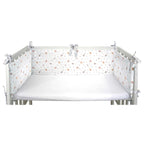 Sengebeskytter for bedside-seng skogvenner 26 x 166 cm bakside
