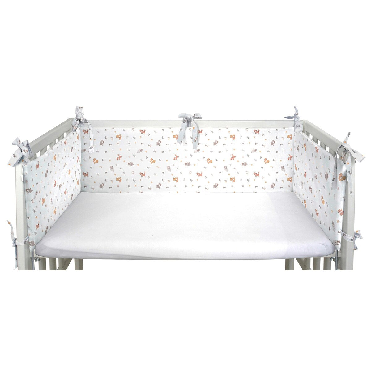 Sengebeskytter for bedside-seng skogvenner 26 x 166 cm bakside