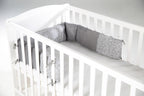 Sengebeskytter Easy Air safe asleep Miffy med glidelås for vask