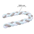 Sengebeskytter 200 cm babybay i detalj