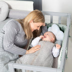 Sengebeskytter for babyseng 60x120 / 70x140 cm Lil Planet - roba bakside