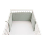 Sengebeskytter musselin 34x180 cm bomull flere farger