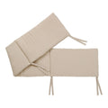 Sengebeskytter musselin 34x180 cm bomull forfra