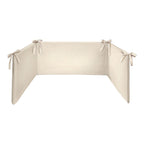 Sengebeskytter musselin 34x180 cm bomull bakside