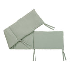 Sengebeskytter musselin 34x180 cm bomull foldet