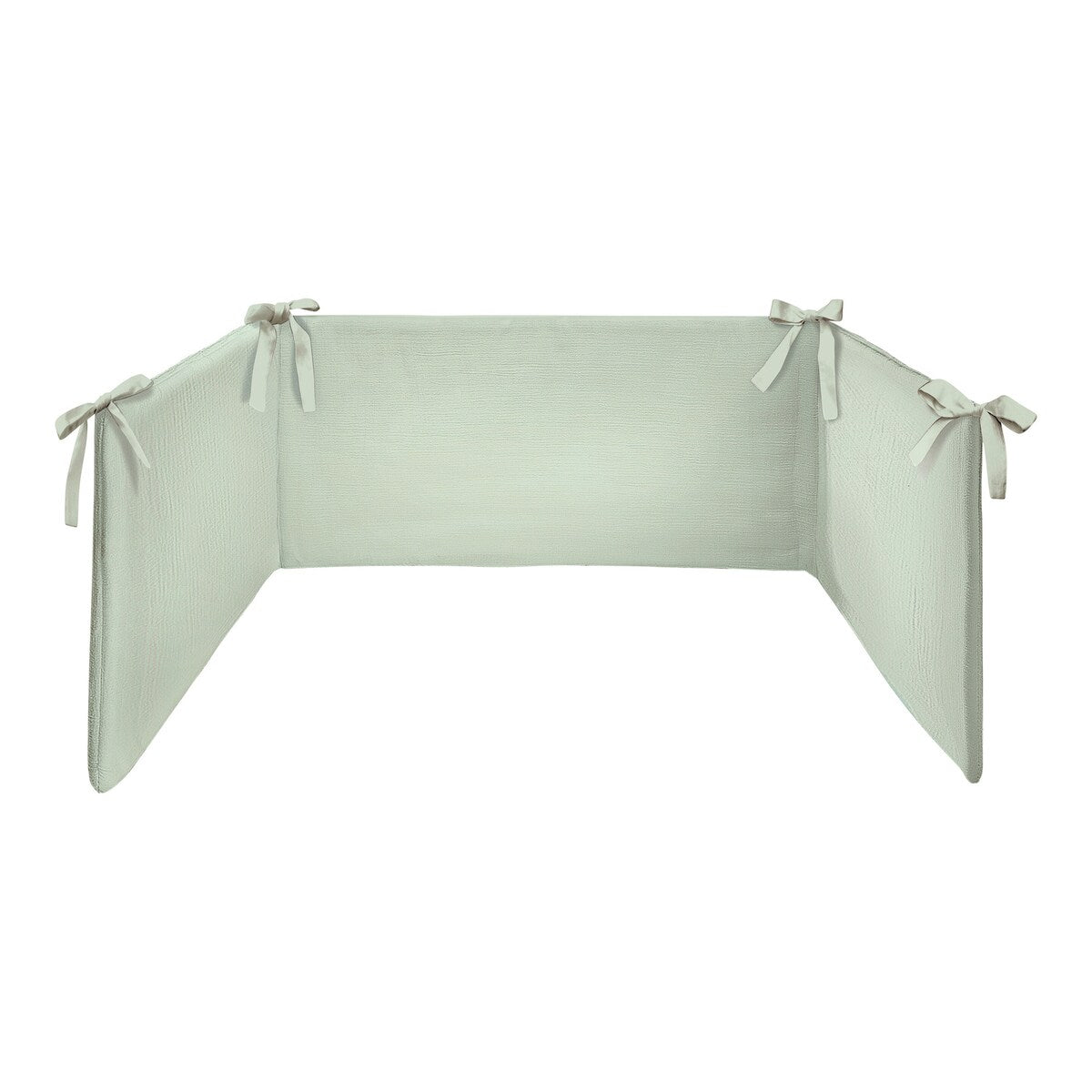 Sengebeskytter musselin 34x180 cm bomull i bruk