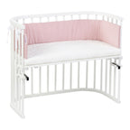 Nærbilde av bånd til Sengebeskytter Organic Cotton Royal for bedside crib Maxi
