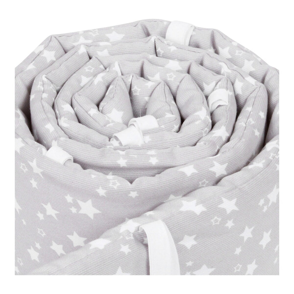 Bakside av Sengebeskytter i piqué for bedside-seng Original 148x25 cm